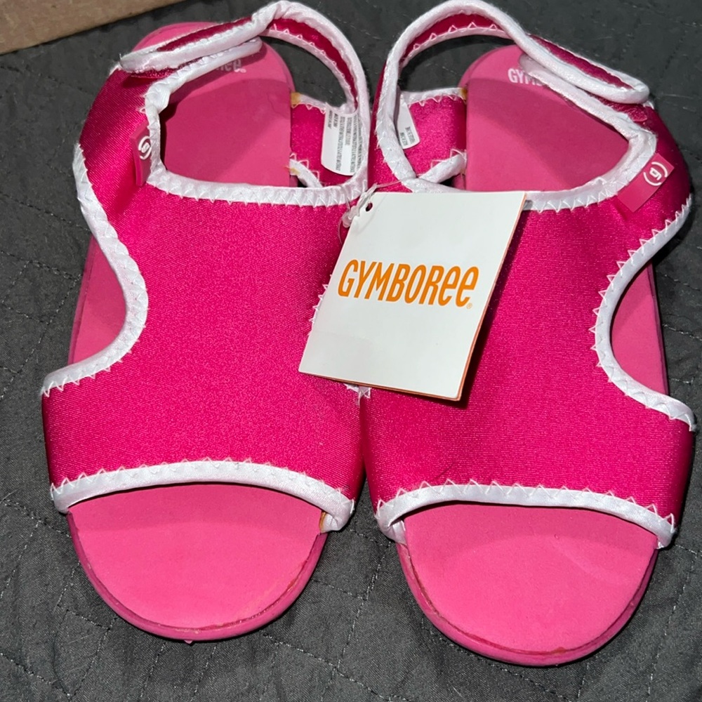 BNWT Little Girls Hot Pink Water Sandals Size 1